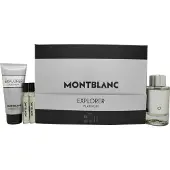 Mont Blanc Explorer Platinum Gift Set