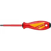 Witte Pozidriv Maxx Vde 2x100 Mm Insulated Screwdriver Rood