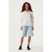 Garcia meisjes Overhemd, 128/134, Wit