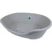 Gebr. De Boon Moderna plastic hondenmand 110 cm warmgrijs Moderna