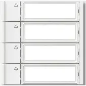 Siedle Noodknop TM 700-4-0 W, wit, artikelnummer 210011974-00