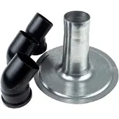Anjo Kabeldoorvoer 75MM Aluminium Plakplaat