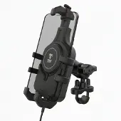 RAM Mount Quick-Grip Pro Qi2 15W Waterdichte Motor Telefoonhouder met U-Beugel