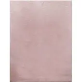 Tapis.fr Vachtkleed Fluffy roze 150x170 cm ovaal