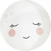Tapis.fr Kindertapijt wasbaar Chiko beige 150 cm rond
