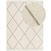 Tapis.fr Tapijt Munico beige 200x280 cm