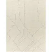 Tapis.fr Modern tapijt Heal crème 120x170 cm