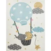 Tapis.fr Kindertapijt Ninique beige 133x190 cm