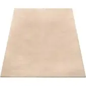 Tapis.fr Vachtkleed Fluffy zand 200 cm vierkant