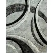 Tapis.fr Modern tapijt Bravo grijs 80x150 cm