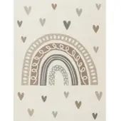 Tapis.fr Kindertapijt Ninique beige 133x190 cm