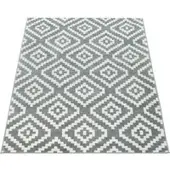 Tapis.fr Modern tapijt Bella wit 140x200 cm