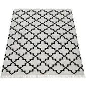 Tapis.fr Wollen tapijt Kenolia wit 200x300 cm