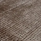 Tapis.fr Tapijt Colleen beige 160 cm rond
