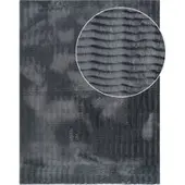 Tapis.fr Vachtkleed Arnia antraciet 120x160 cm