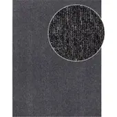 Tapis.fr Vlakgeweven tapijt Barca antraciet 200x280 cm