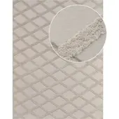Tapis.fr Wasbaar tapijt Utah crème 200x280 cm