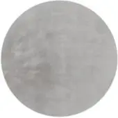 Tapis.fr Zacht kleed Solina grijs 200 cm rond