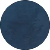 Tapis.fr Tapijt Calissa marineblauw 160 cm rond