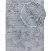 Tapis.fr Vachtkleed Arnia grijs 200x280 cm