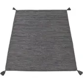 Tapis.fr Handgeweven tapijt Kilian grijs 200x290 cm