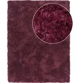 Tapis.fr Hoogpolig tapijt Silvana paars 160x220 cm