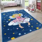 Tapis.fr Kindertapijt Prinzessin lillifee blauw 140x200 cm