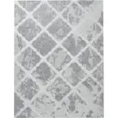 Tapis.fr Binnen- en buitenkleed Stylo grijs 60x100 cm