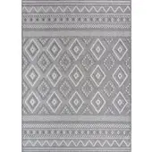 Tapis.fr Binnen- en buitenkleed Verona grijs 300x400 cm