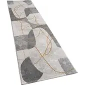 Tapis.fr Tapijt Tiana grijs 80x300 cm