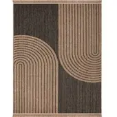 Tapis.fr Binnen- en buitenkleed Colonia grijs 80x150 cm