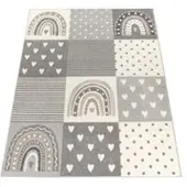 Tapis.fr Kindertapijt Ninique grijs 80x150 cm