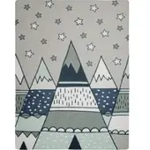 Tapis.fr Kindertapijt wasbaar Chiko grijs 155x230 cm