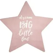 Tapis.fr Kindertapijt wasbaar Chiko roze 150 cm stervorm