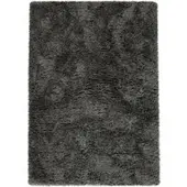 Tapis.fr Hoogpolig tapijt Milan antraciet 80x150 cm
