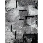 Tapis.fr Tapijt Monde grijs 200x290 cm