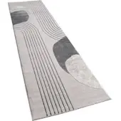 Tapis.fr Tapijt Tiana grijs 80x300 cm