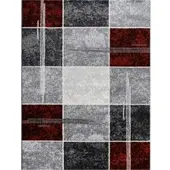 Tapis.fr Tapijt Sinay rood 60x100 cm