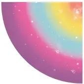 Amscan Unicorn Dreams servetpak van 12, 32 cm