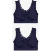 Bonprix Feel Comfort naadloze bralette (set van 2) maat 2 (S)