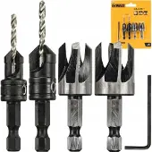 Stanley DT7620-QZ - Gereedschapscombiset - 4-delig - Houtbewerking - Zeskantige Schacht