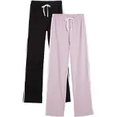 Bonprix Jersey broek van katoen met stretch (set van 2) maat 44/46 (L)
