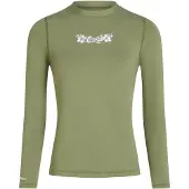 O'Neill Functioneel shirt 'Skins' olijfgroen / natuurwit