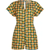 O'Neill Jumpsuit geel / donkergroen / lichtoranje