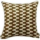 Fonq Wavies Sierkussen 50 x 50 cm - Toffee