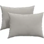 vidaXL Zitkussens 2 pcs Lichtgrijs 70 x 50 cm Stof
