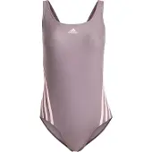 Adidas Sportbadpak '3-Stripes' lichtlila / pastelroze