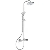 Ideal standard Cerafine O - Doucheset met douchekraan, diameter 20 cm, 1jet, chroom BC750AA