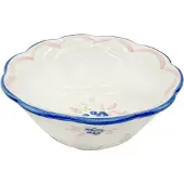 Kitsch Kitchen schaal Mercado de Flores blauw
