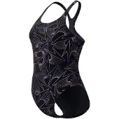 Speedo Hyperboom Swimsuit Zwart UK 38 Vrouw
